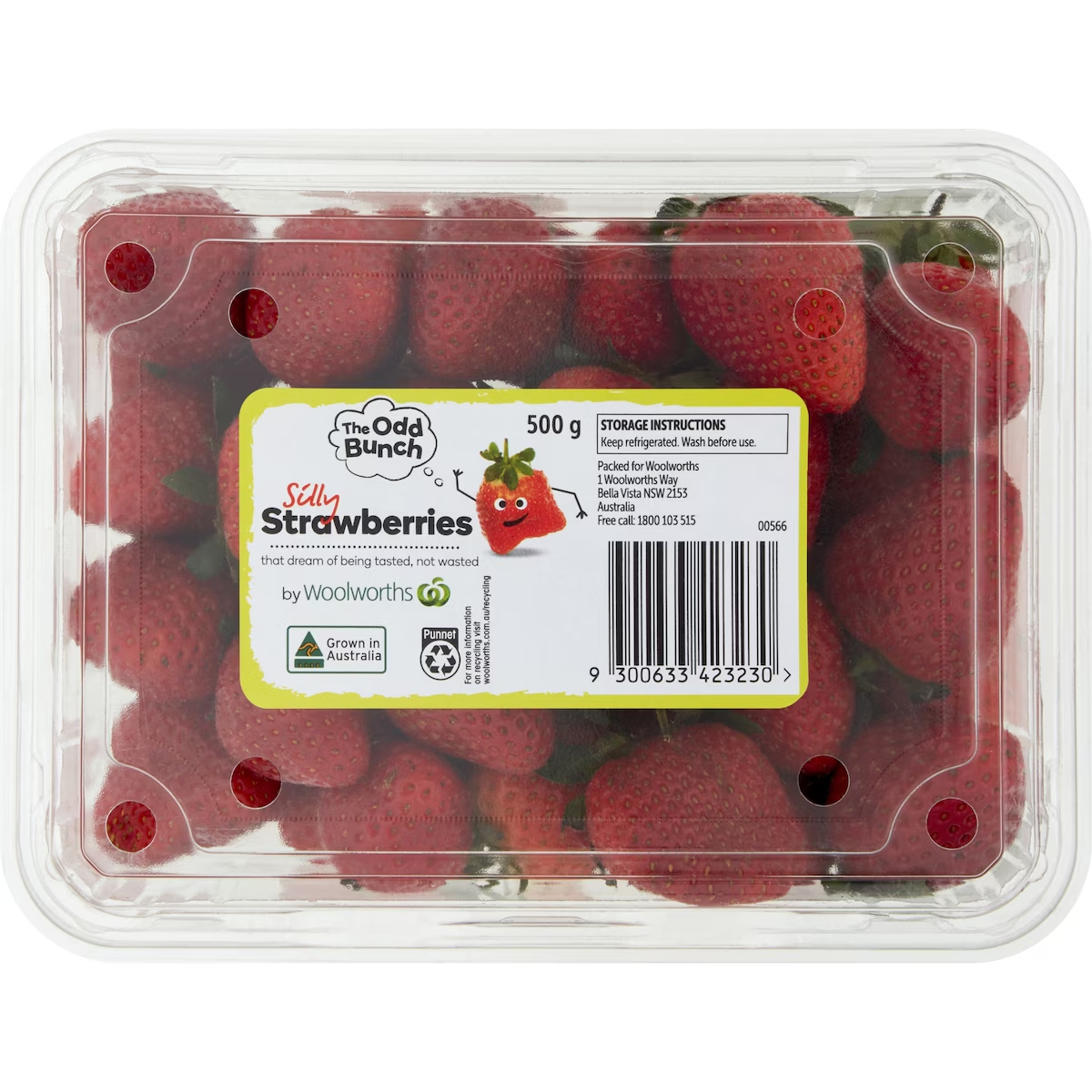 The Odd Bunch Strawberries Punnet 500g x9 box