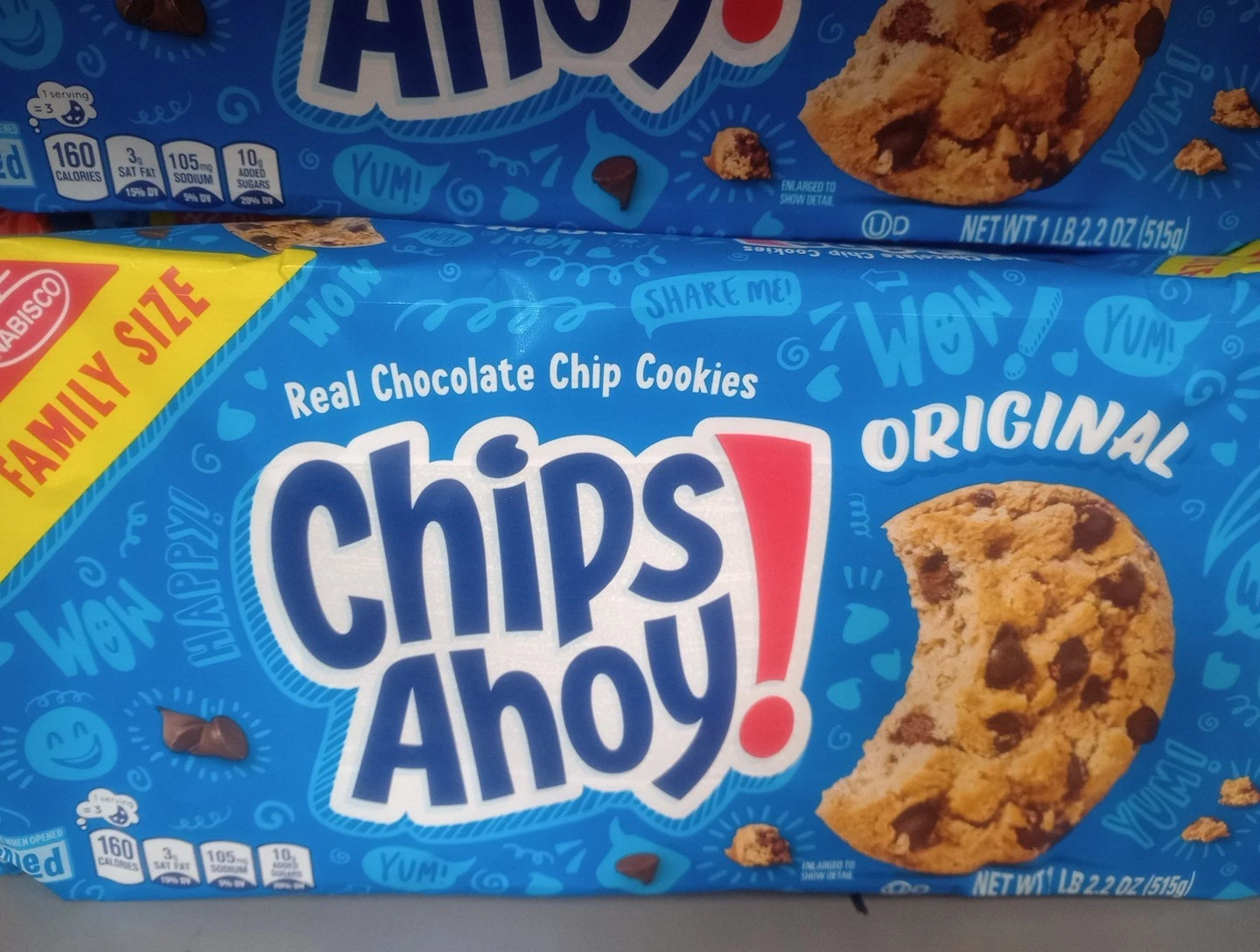CHIPS AHOY Original Chocolate Chip Cookies, Family Size,