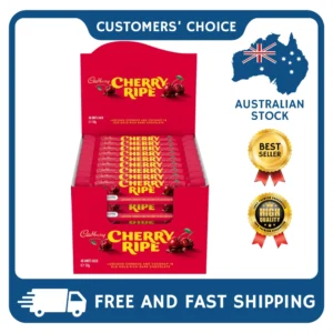 Cadbury Cherry Ripe Bar, 48 x 52 Grams